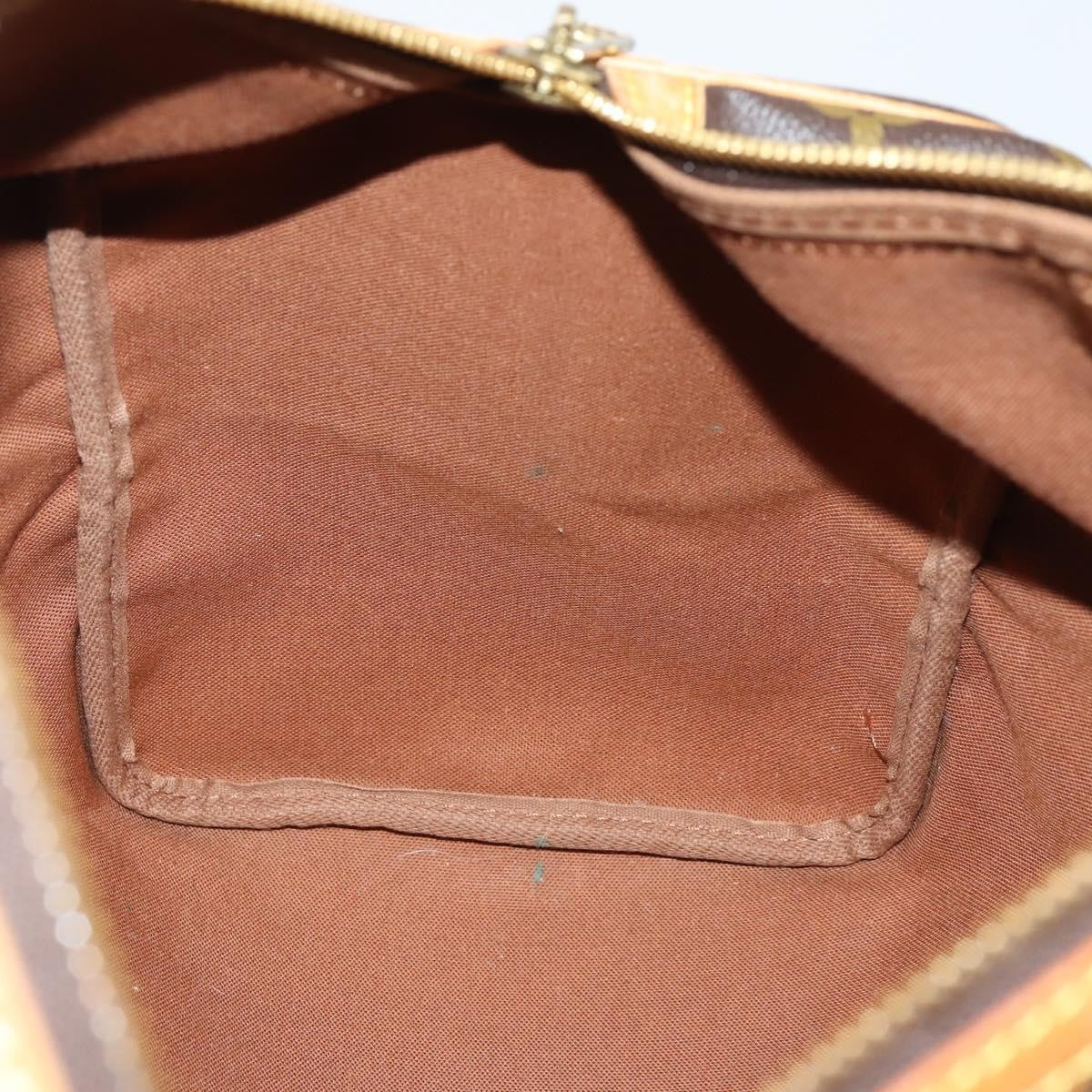 Louis Vuitton Sac Souple Handbag Monogram Canvas, BROWN, CANVAS, Travel bag