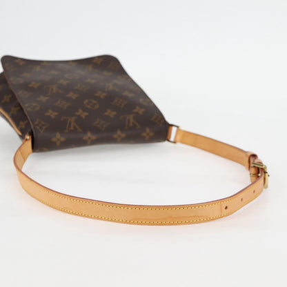 Louis Vuitton Musette Salsa Handbag Monogram Canvas, BROWN, CANVAS, Handbag
