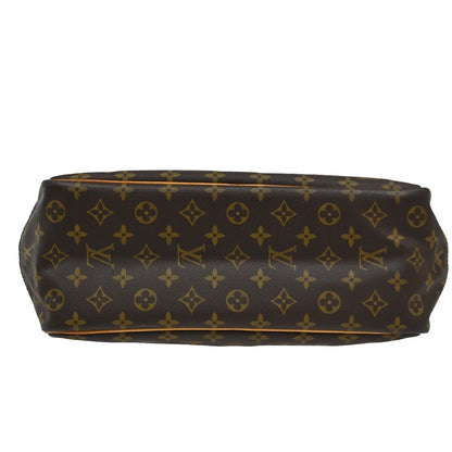 Louis Vuitton Deauville Handbag Monogram Canvas, BROWN, CANVAS, Handbag