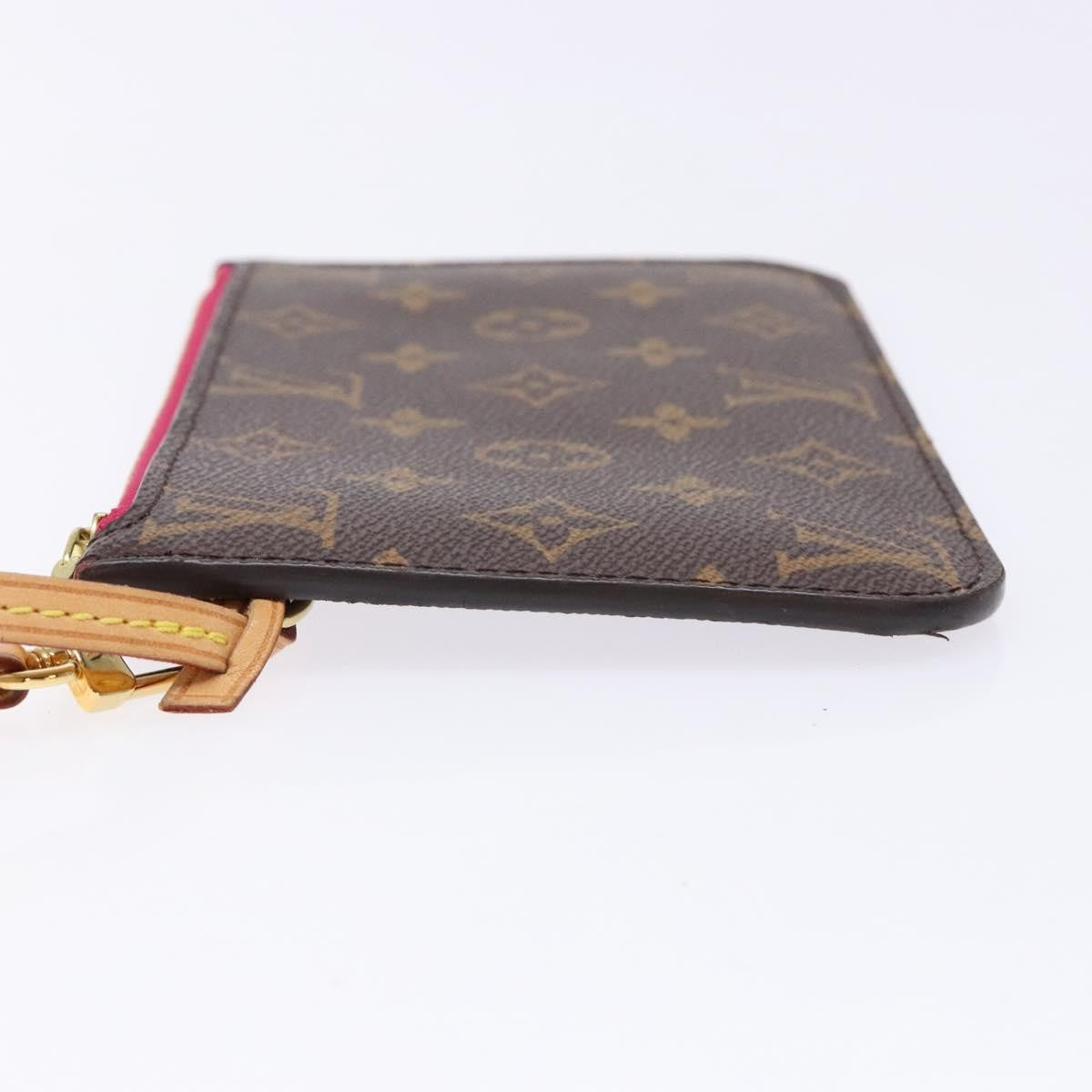 Louis Vuitton Neverfull Pochette Monogram Canvas, BROWN, CANVAS, Tote bag