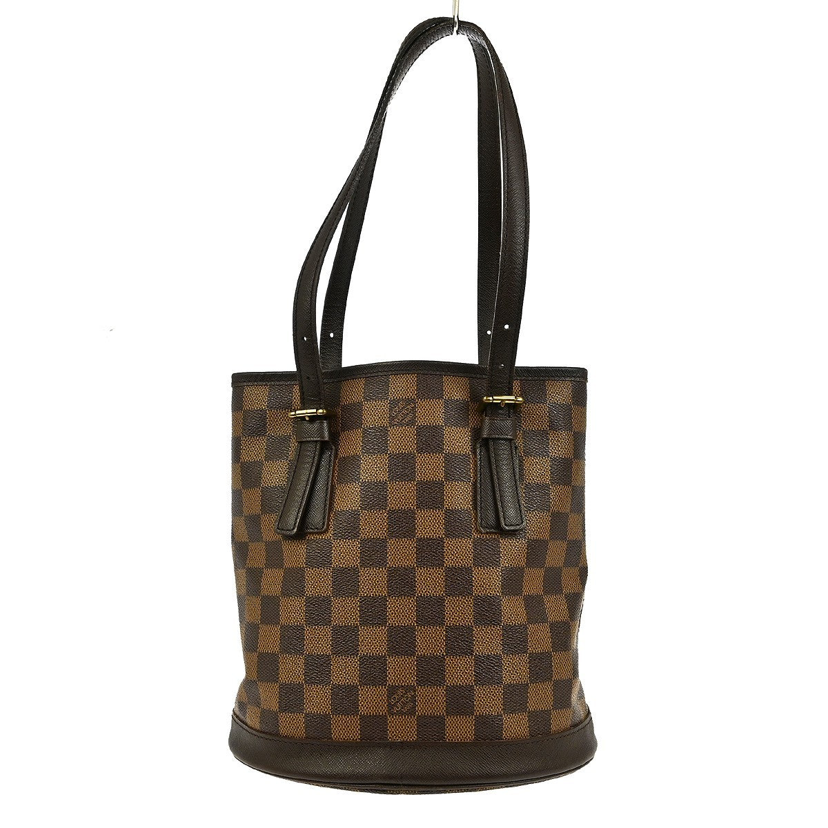Louis Vuitton Marais Bucket Bag Damier, BROWN, CANVAS, Shoulder bag