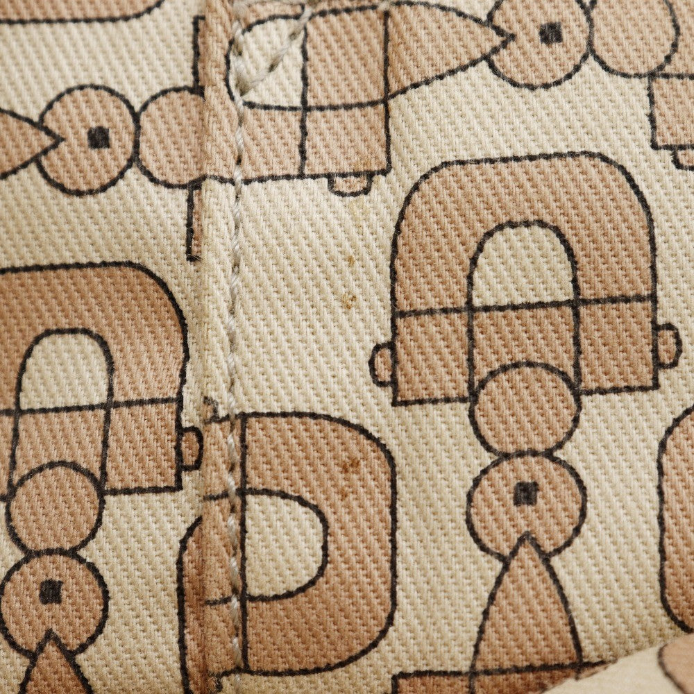 Gucci Belted Tote GG Coated Canvas, BROWN, CANVAS, Handbag