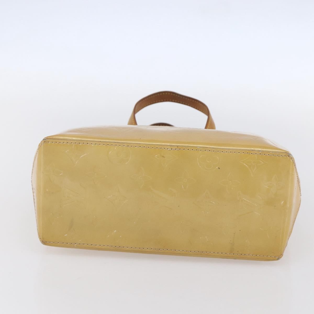 Louis Vuitton Reade Handbag Monogram Vernis, BEIGE, PATENT_LEATHER, Handbag