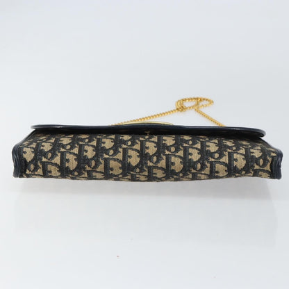 Christian Dior Vintage CD trotter Shoulder bag Canvas, NAVY, CANVAS, Shoulder bag