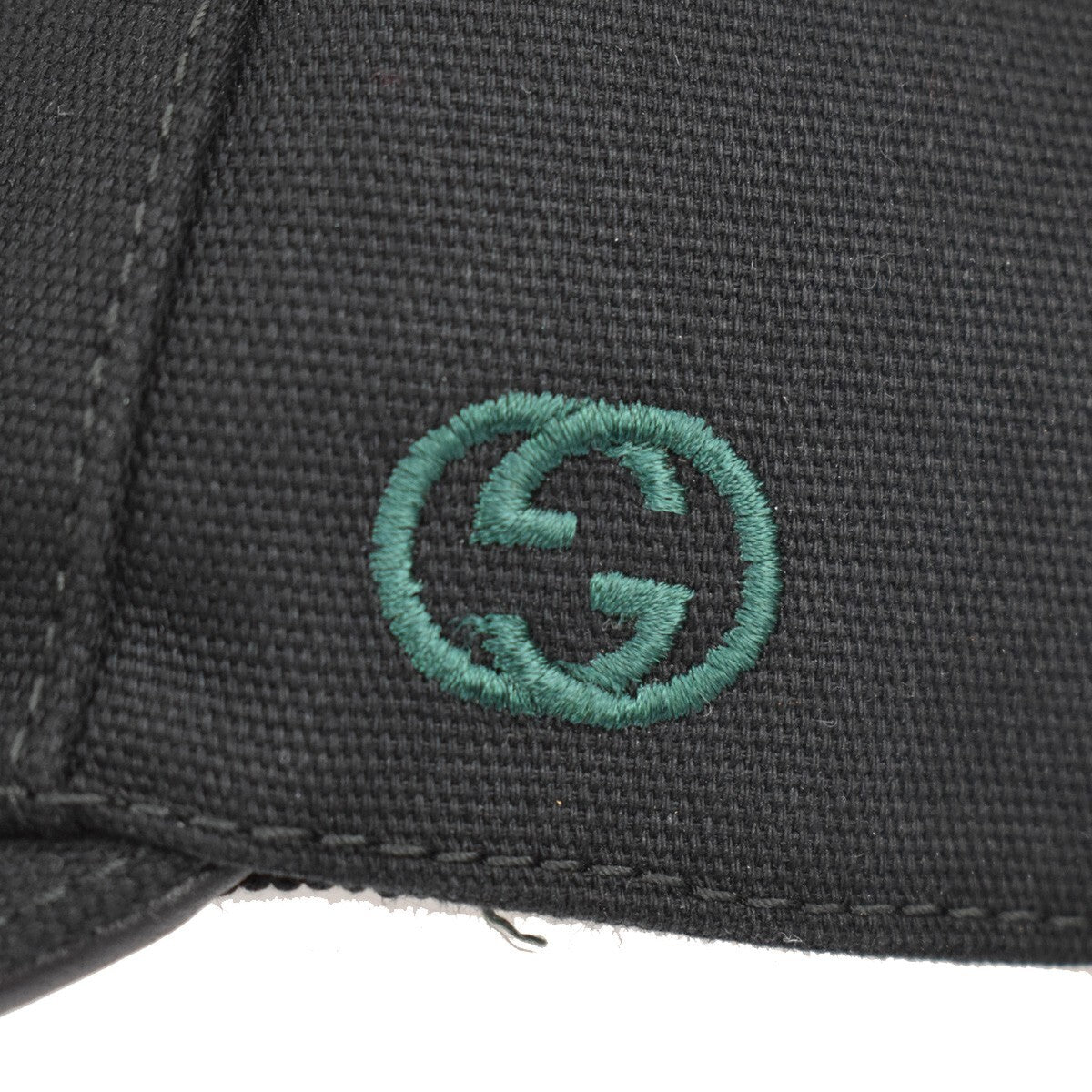 Gucci Web Baseball Cap GG Canvas, BLACK, CANVAS, Head accessory