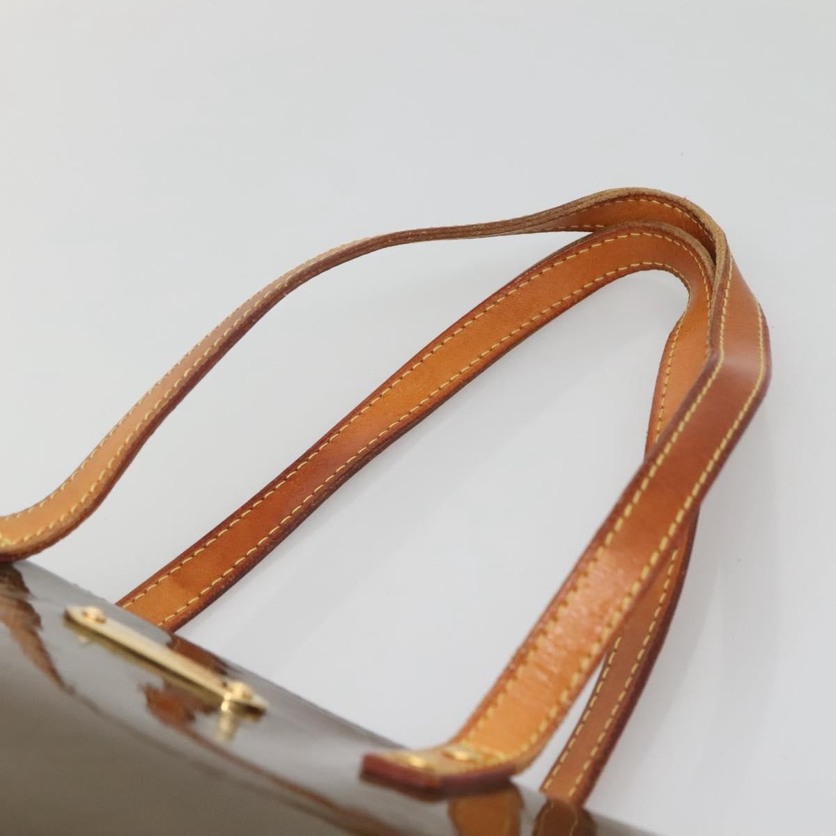 Louis Vuitton Bellevue Handbag Monogram Vernis, KHAKI, PATENT_LEATHER, Handbag