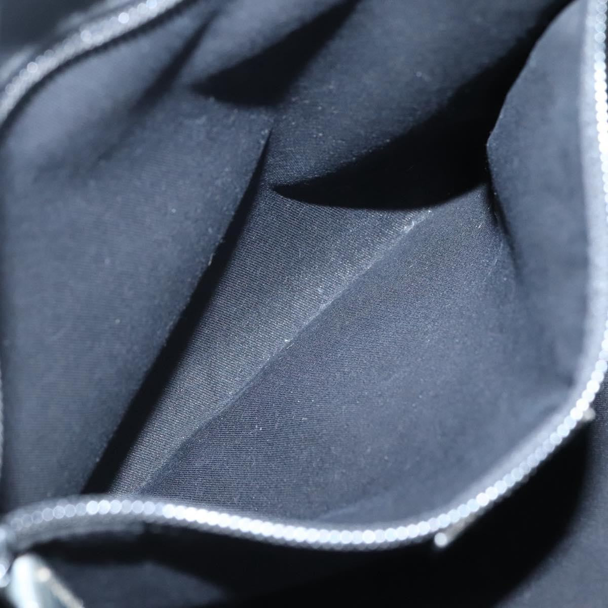 Gucci Zip Messenger Bag GG Canvas with Perforated Leather, SILVER, CANVAS, Shoulder bag