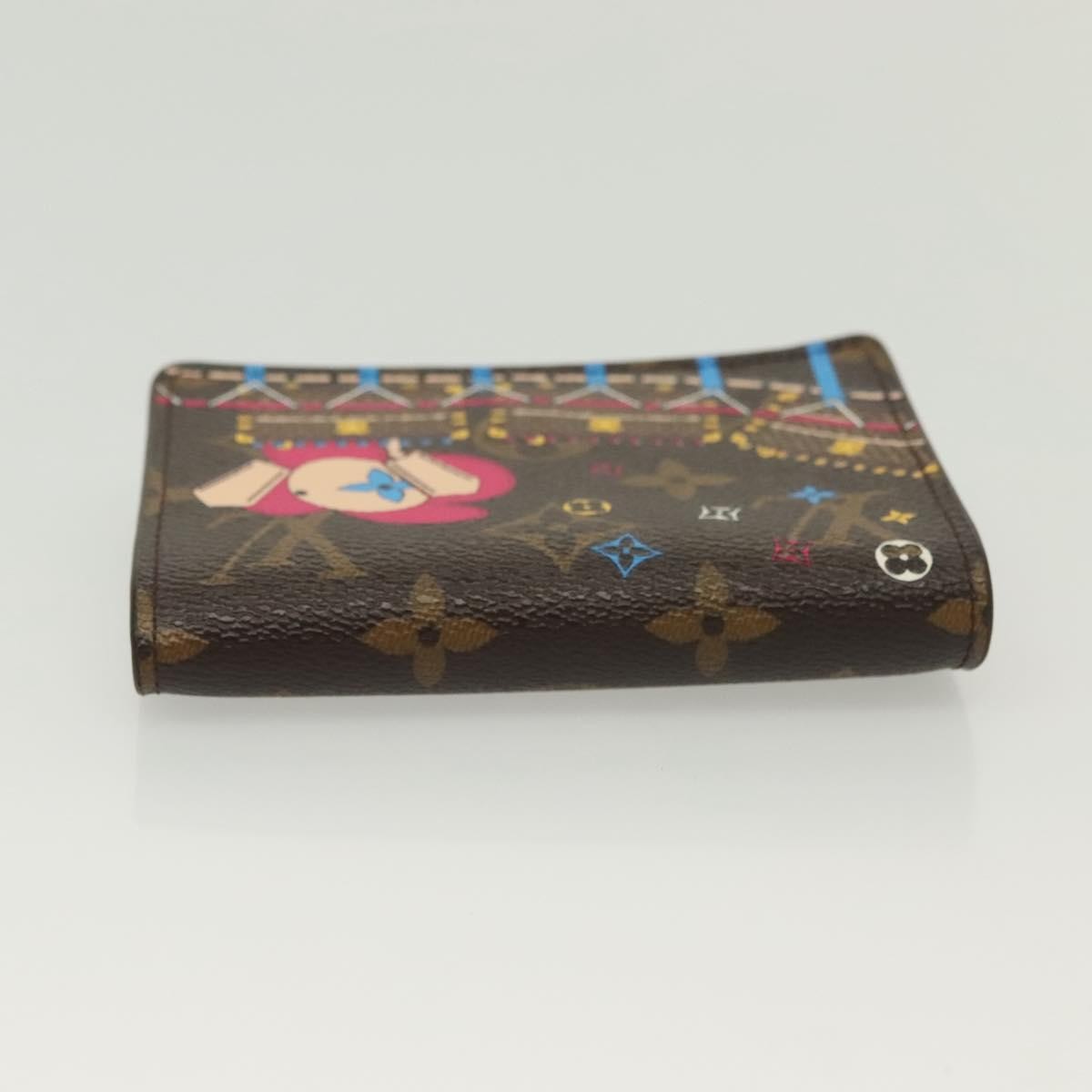 Louis Vuitton Victorine wallet Monogram Vivienne Japan Garden, BROWN, CANVAS, Wallets