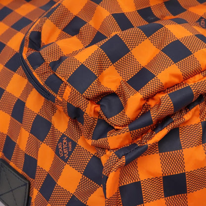 Louis Vuitton Aventure Backpack Damier Nylon, Orange, Nylon, Backpack