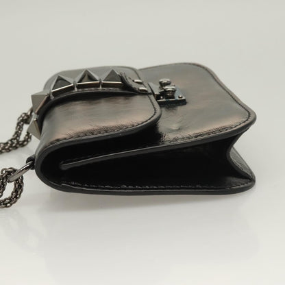 Valentino Garavani Glam Lock Shoulder Bag Leather, BROWN, LEATHER, Shoulder bag