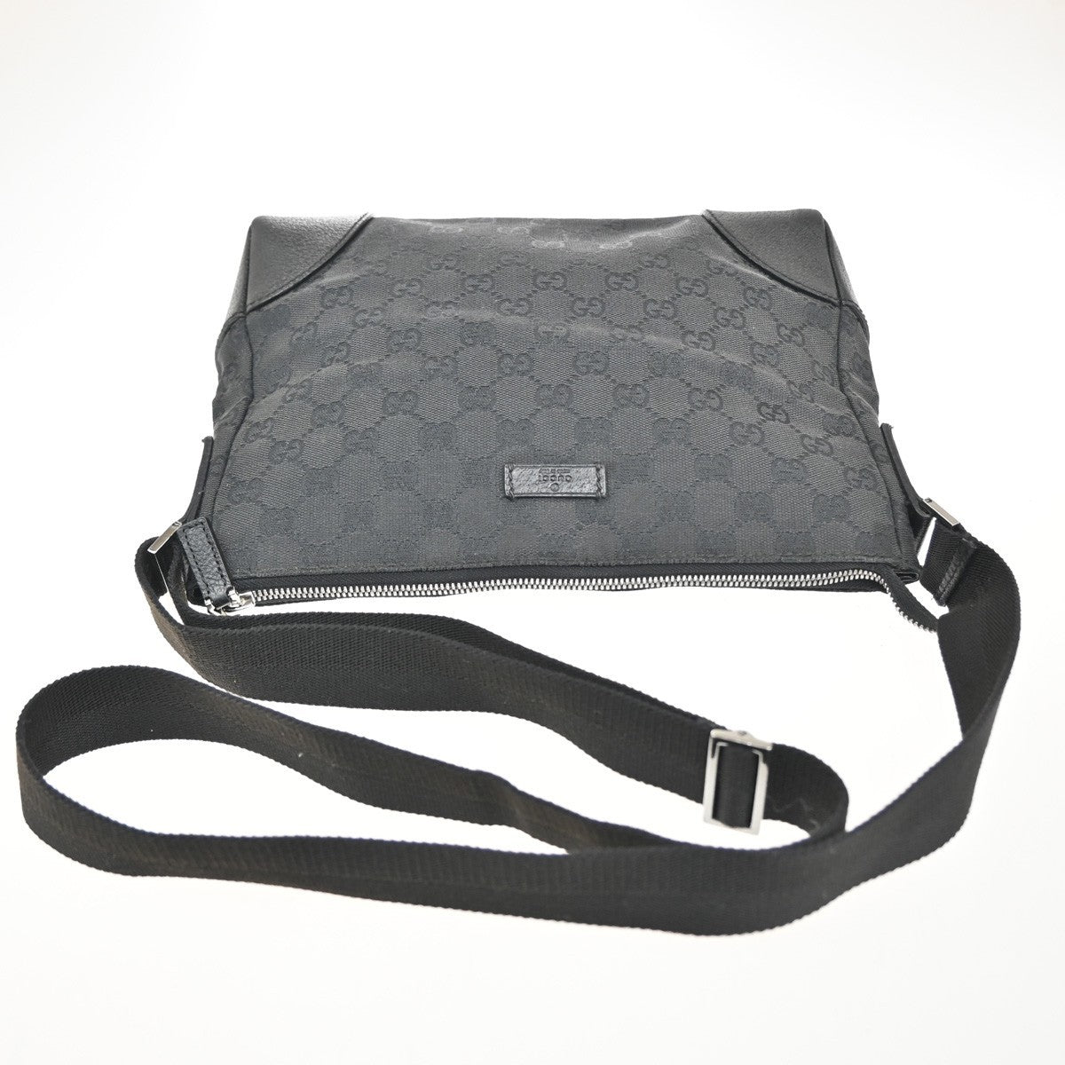 Gucci Joy Messenger Bag GG Canvas, Black, Canvas, Shoulder Bag