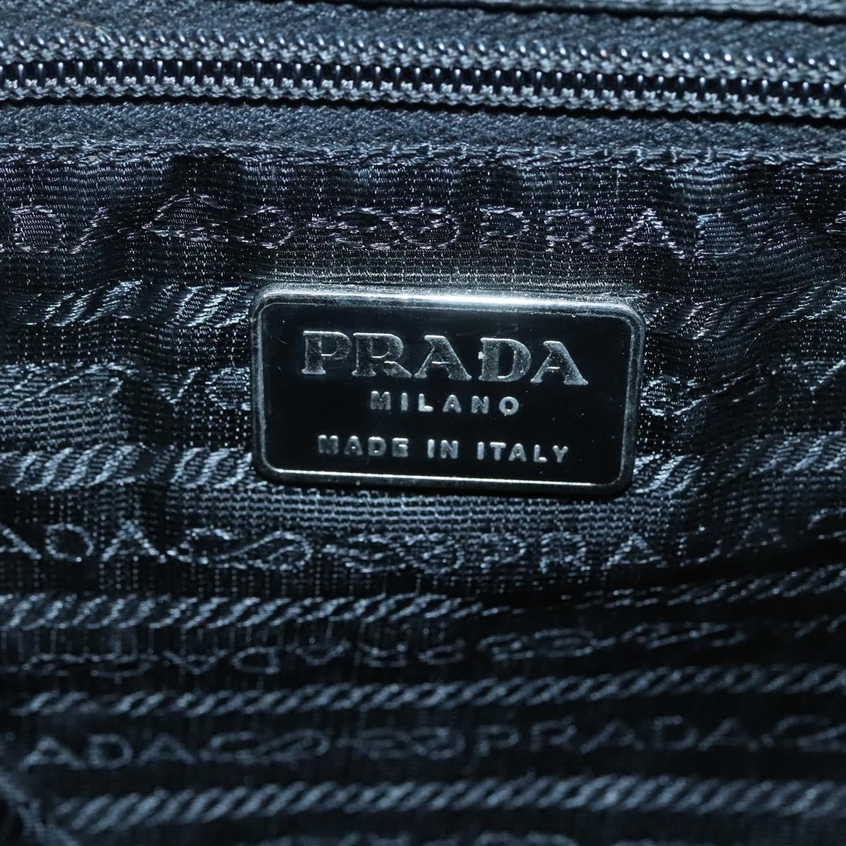 Prada Vintage Handbag Tessuto, BLACK, NYLON, Handbag