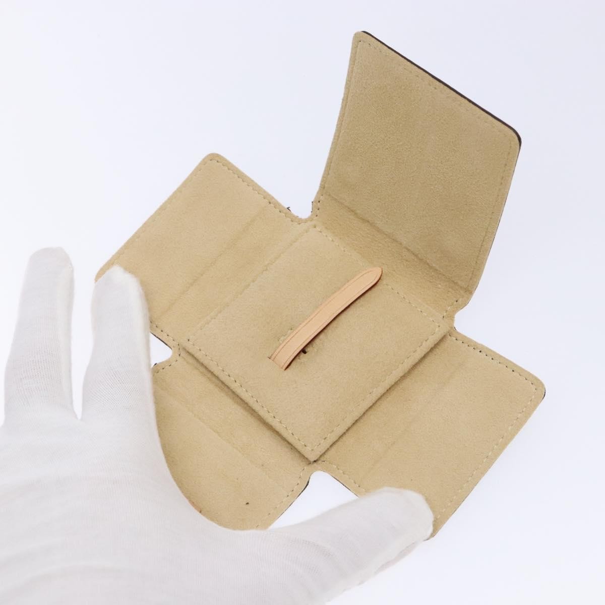 Louis Vuitton CASE JEWELRY BOX Canvas, BROWN, CANVAS, Wallets