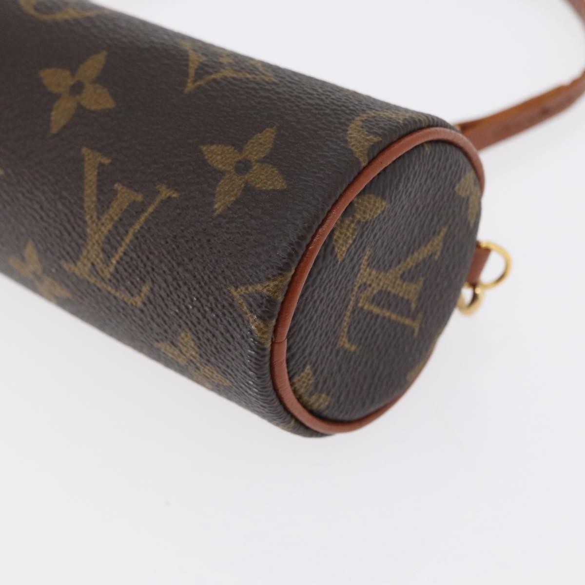 Louis Vuitton Papillon Pochette Monogram Canvas, BROWN, CANVAS, Clutche & pouche