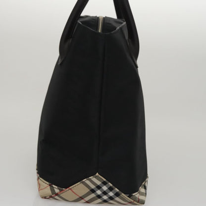 Burberry Blue Label Tote Bag Nylon, BLACK, NYLON, Tote bag