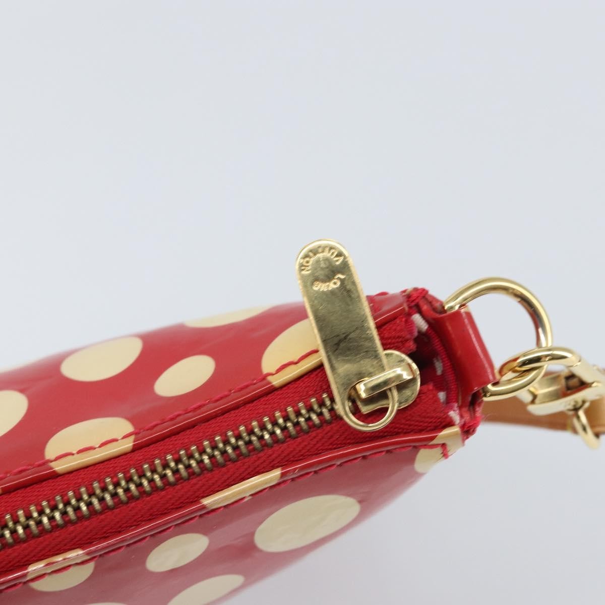 Louis Vuitton Pochette Accessoires NM Kusama Infinity Dots Monogram Vernis, RED, PATENT_LEATHER, Clutche & pouche