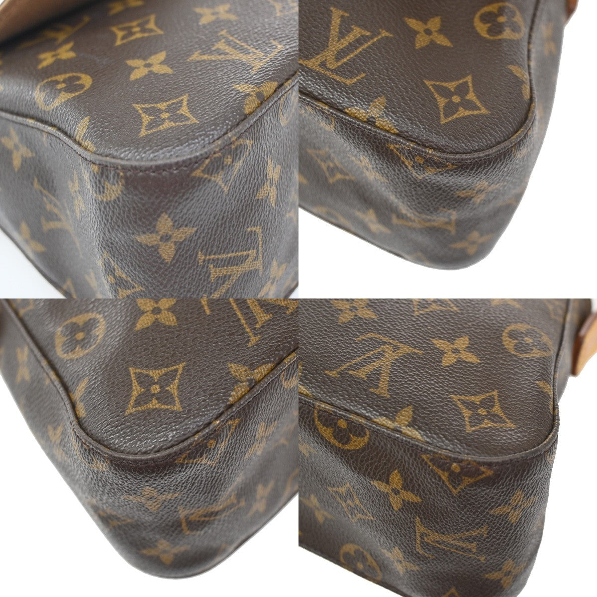 Louis Vuitton Looping Handbag Monogram Canvas, BROWN, CANVAS, Shoulder bag