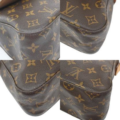 Louis Vuitton Looping Handbag Monogram Canvas, BROWN, CANVAS, Shoulder bag