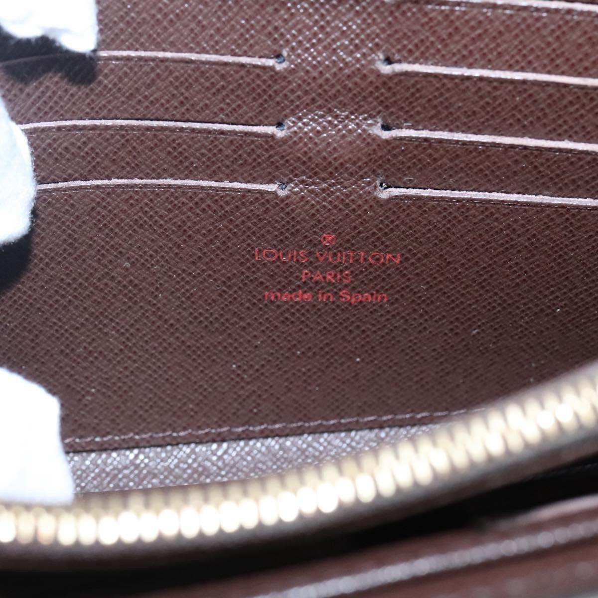 Louis Vuitton Sistina Wallet Damier, BROWN, CANVAS, Wallets