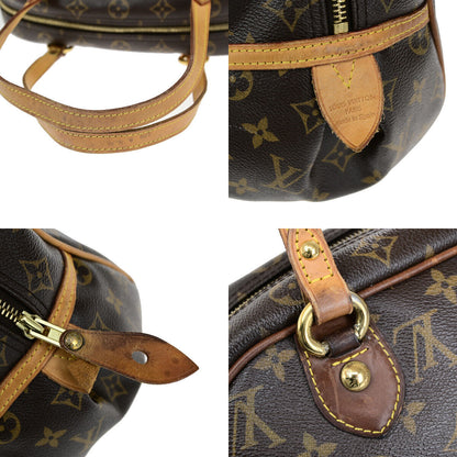 Louis Vuitton Montorgueil Handbag Monogram Canvas, BROWN, CANVAS, Handbag
