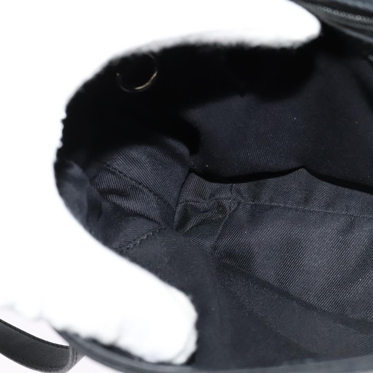 Bvlgari Chandra Flap Shoulder Bag Leather, BLACK, LEATHER, Shoulder bag