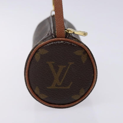 Louis Vuitton Papillon Pochette Monogram Canvas, BROWN, CANVAS, Clutche & pouche