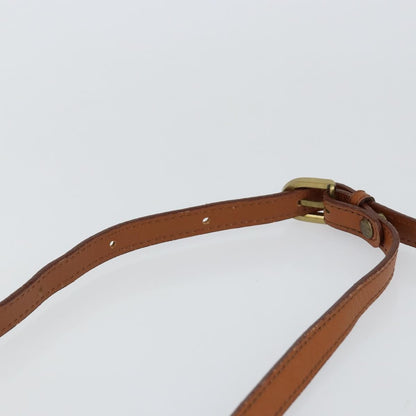 Burberry Vintage Shoulder Bag Leather, BROWN, LEATHER, Shoulder bag