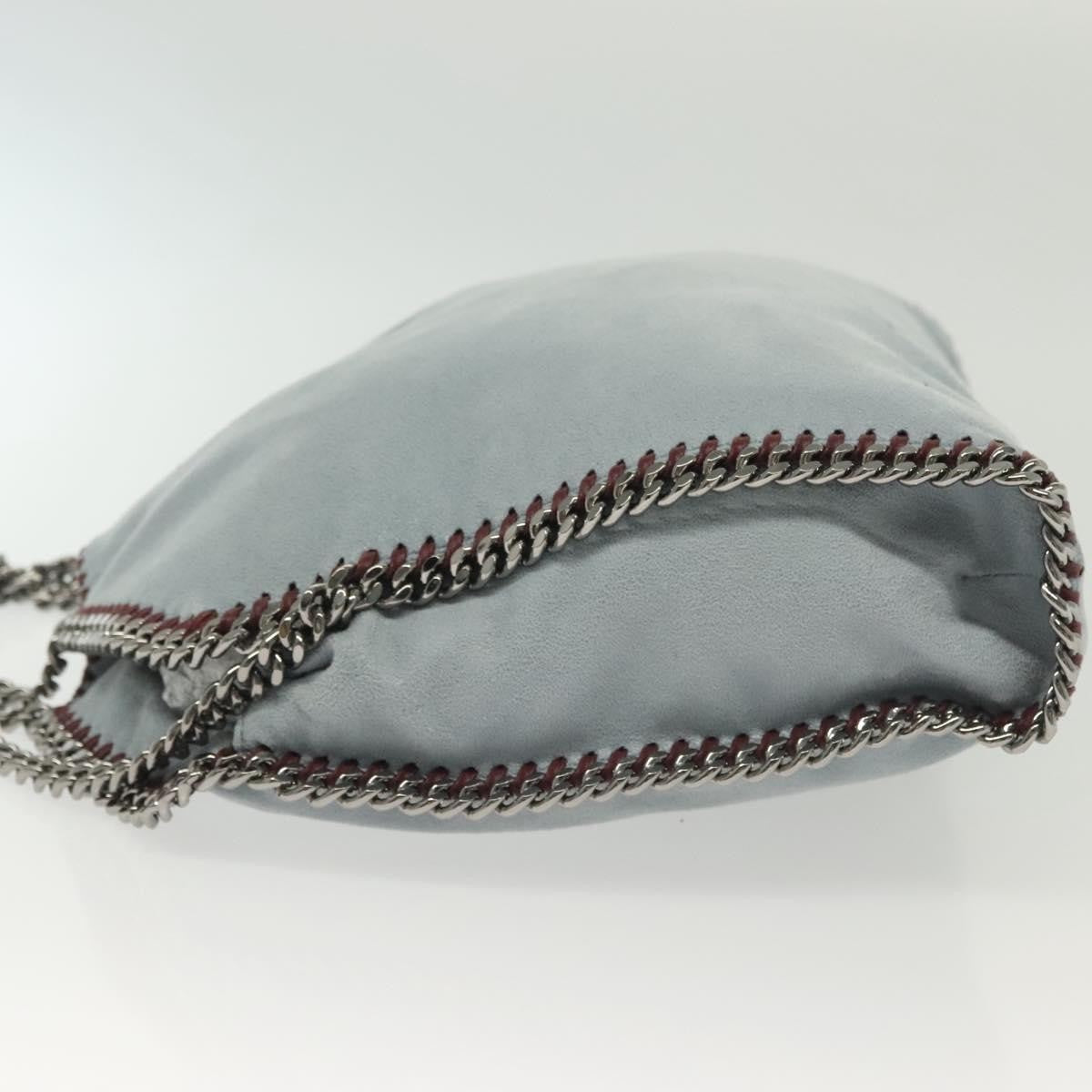Stella McCartney Falabella Tote Suede, BLUE, SUEDE, Tote bag