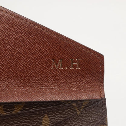 Louis Vuitton Origami Wallet Monogram Canvas, BROWN, CANVAS, Wallets