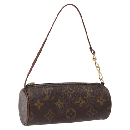 Louis Vuitton Papillon Pochette Monogram Canvas, BROWN, CANVAS, Handbag