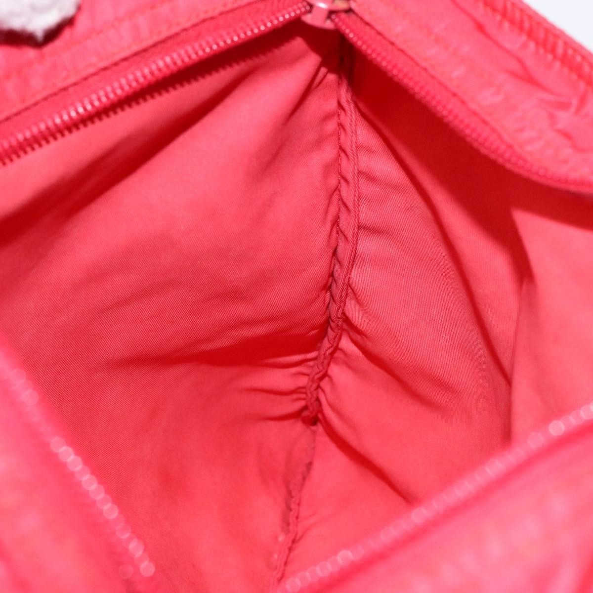 Prada Flat Messenger Bag Tessuto, Red, Nylon, Crossbody Bag