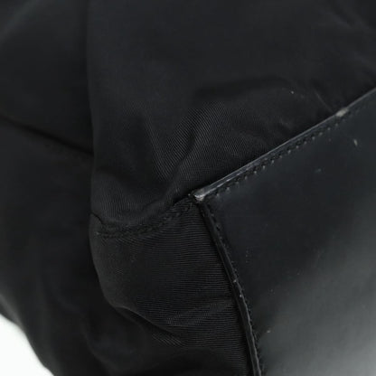 Prada Vintage Shoulder Bag Tessuto, BLACK, NYLON, Shoulder bag