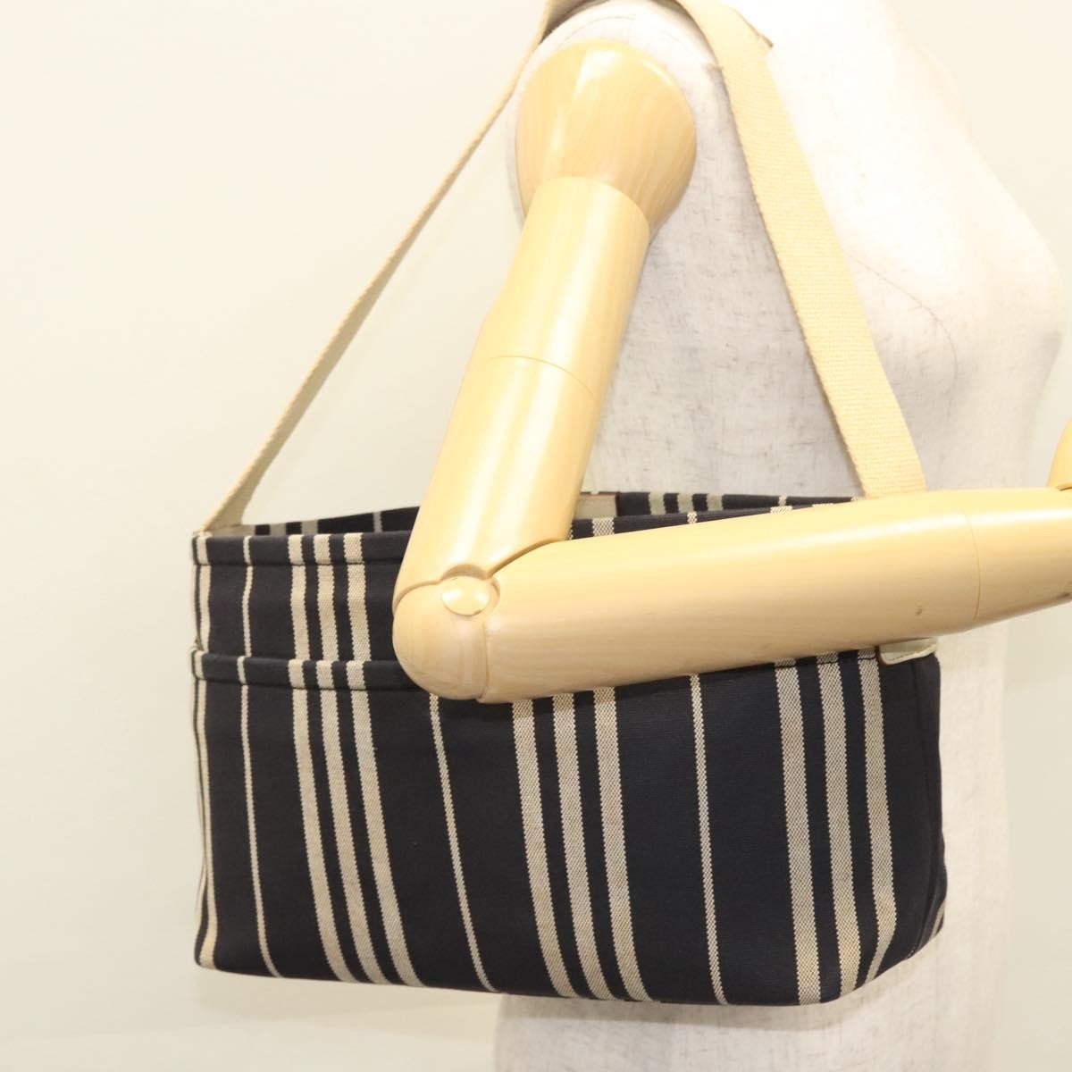 Burberry Vintage Shoulder Bag Canvas, NAVY, CANVAS, Shoulder bag