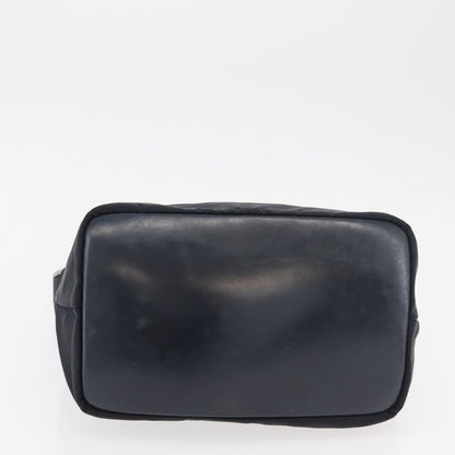 Gucci Vintage Bamboo Hobo Nylon, Navy, Nylon, Shoulder Bag