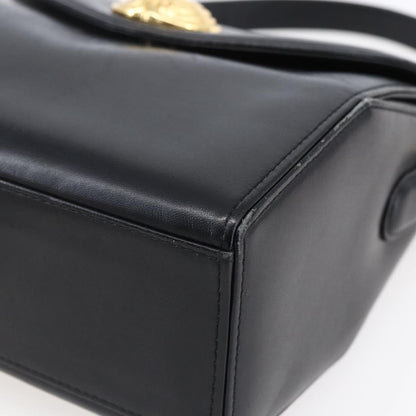 Givenchy Vintage Handbag Leather, BLACK, LEATHER, Handbag