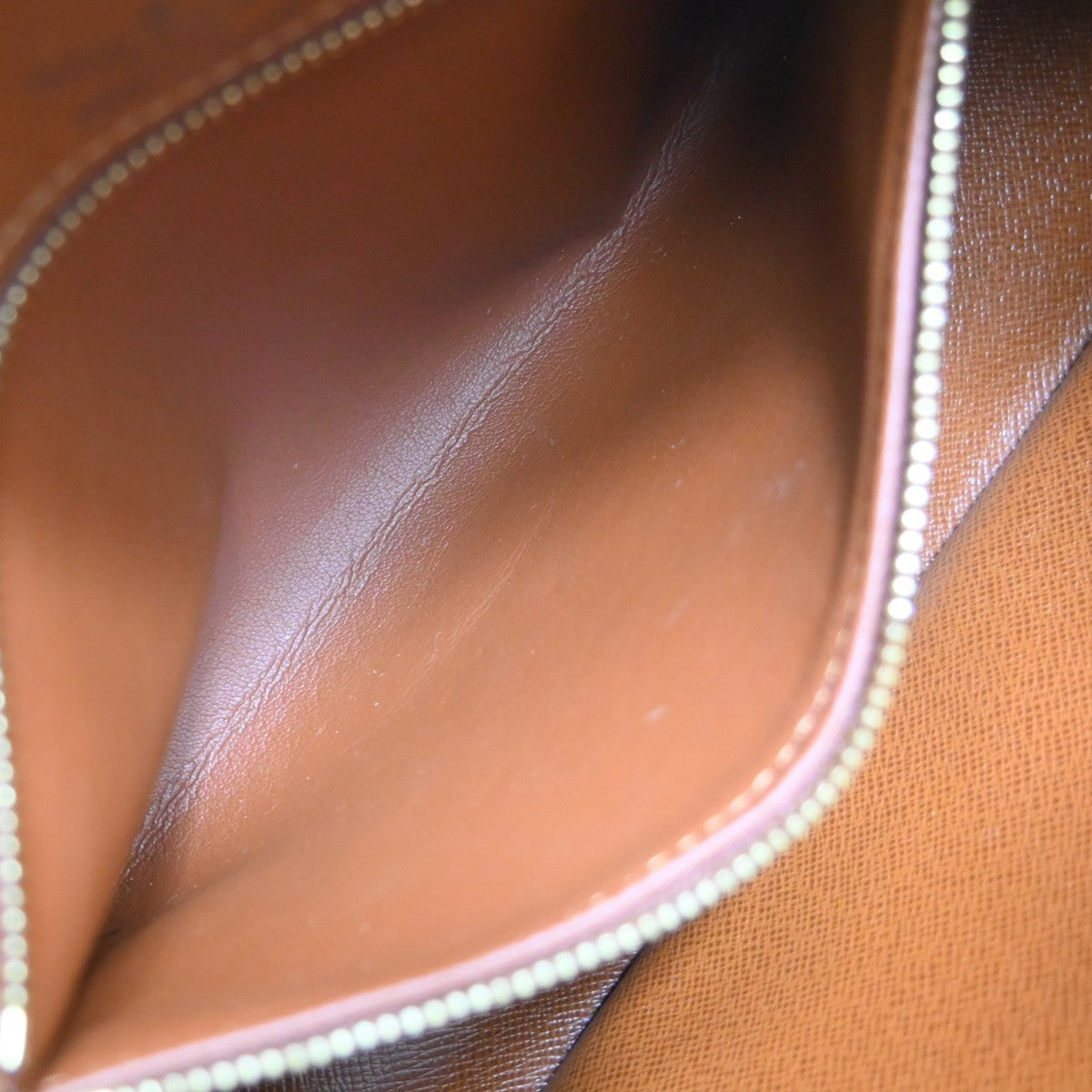 Louis Vuitton Boulogne Handbag Monogram Canvas, Brown, Canvas, Shoulder Bag