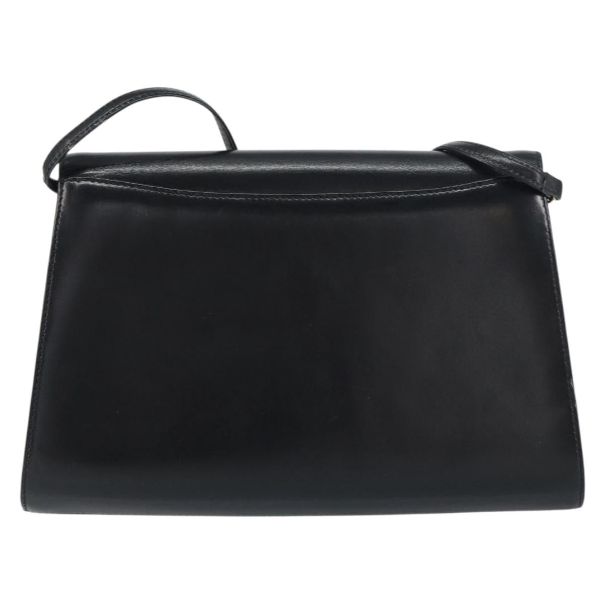 Givenchy Vintage 4G shoulder bag Leather, BLACK, LEATHER, Shoulder bag