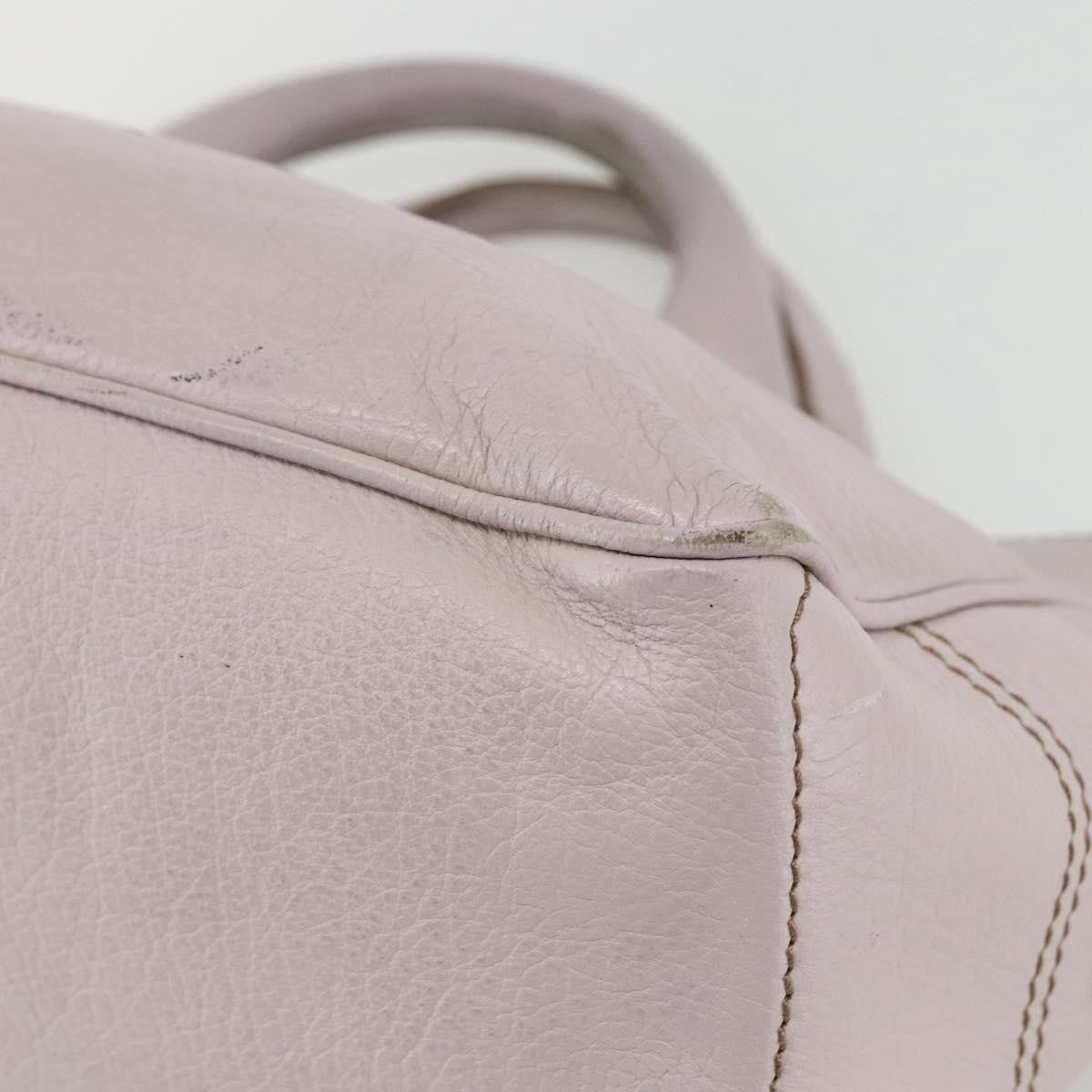 Celine Boogie Satchel Leather, PINK, LEATHER, Handbag