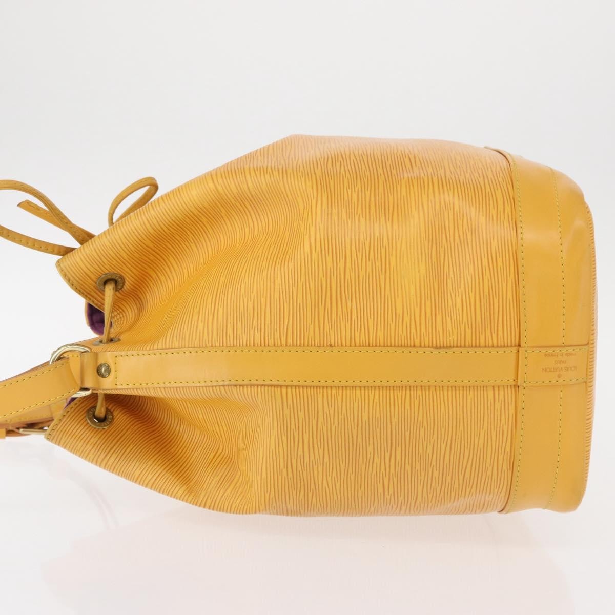 Louis Vuitton Noe Handbag Epi Leather, YELLOW, LEATHER, Shoulder bag
