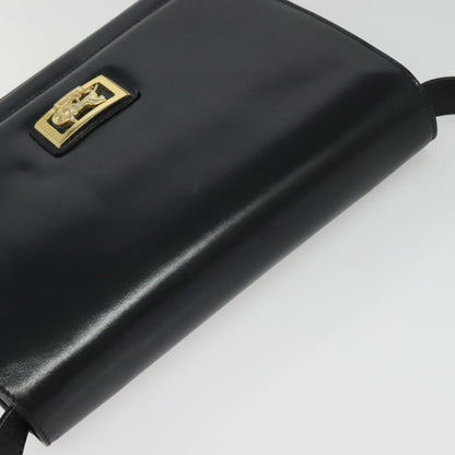 Celine Horse Carriage Shoulder bag Leather, NAVY, LEATHER, Shoulder bag