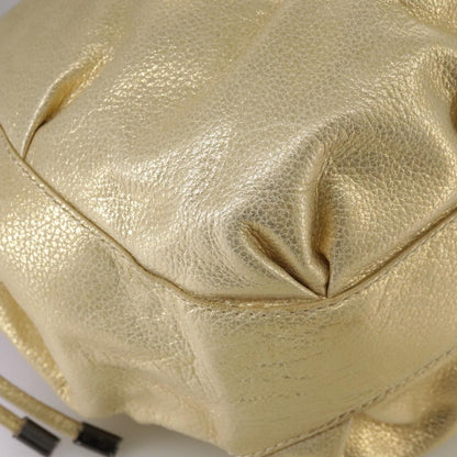 Burberry Blue Label Handbag Leather, GOLD, LEATHER, Handbag