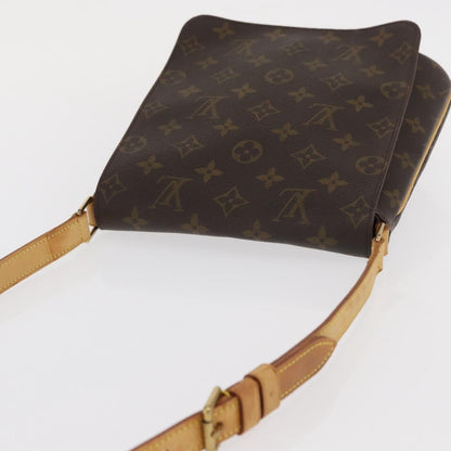 Louis Vuitton Musette Salsa Handbag Monogram Canvas, BROWN, CANVAS, Shoulder bag