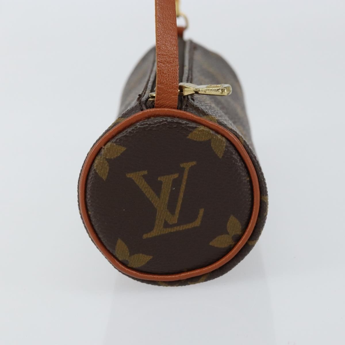 Louis Vuitton Papillon Pochette Monogram Canvas, BROWN, CANVAS, Clutche & pouche