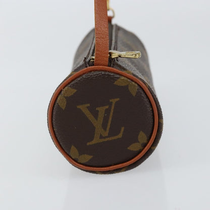 Louis Vuitton Papillon Pochette Monogram Canvas, BROWN, CANVAS, Clutche & pouche