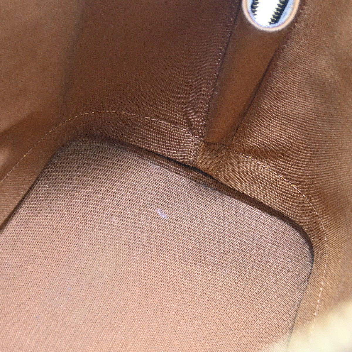 Louis Vuitton Vintage Alma Handbag Monogram Canvas, Brown, Canvas, Handbag