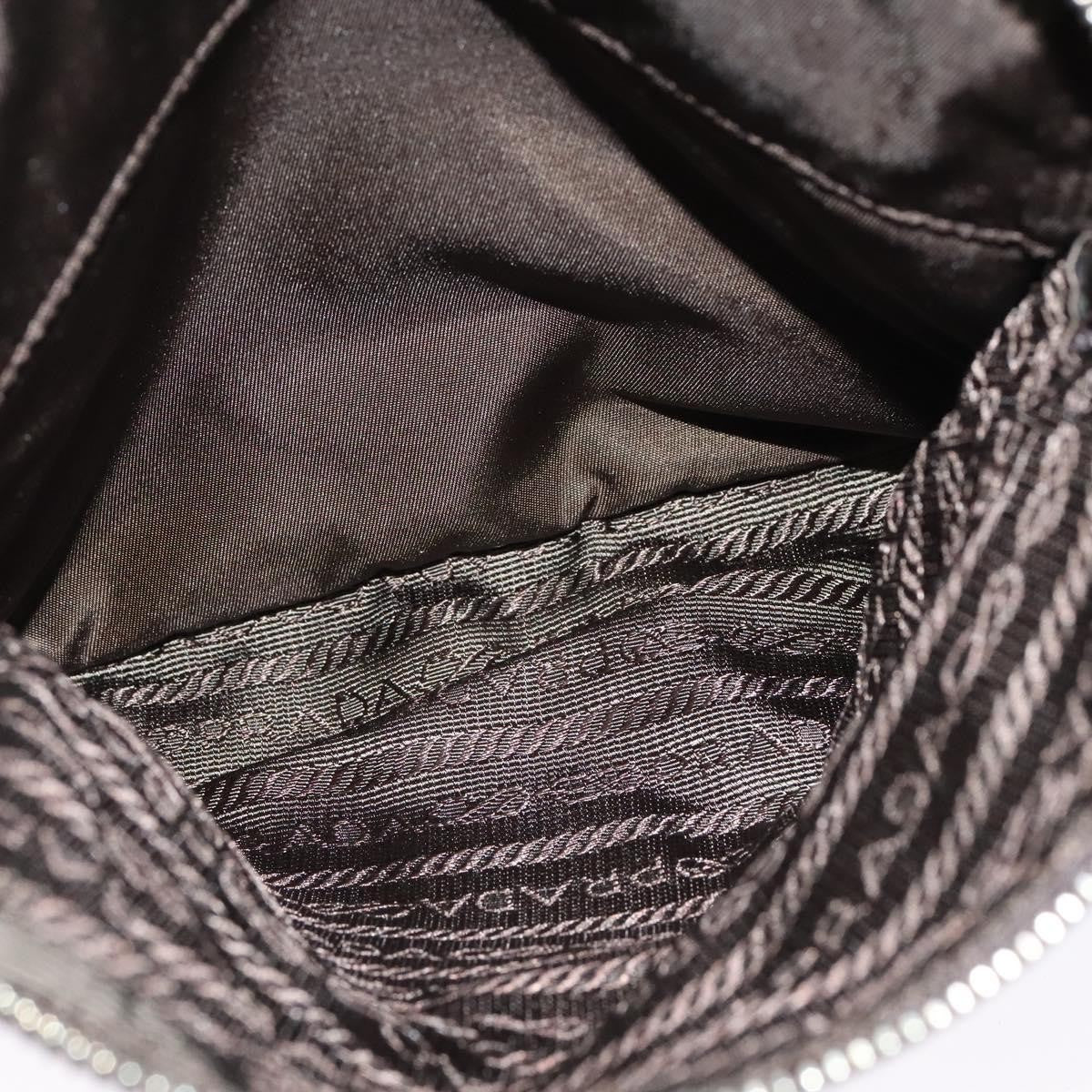 Prada Vintage Flap Shoulder Bag Nylon, Khaki, Nylon, Shoulder Bag