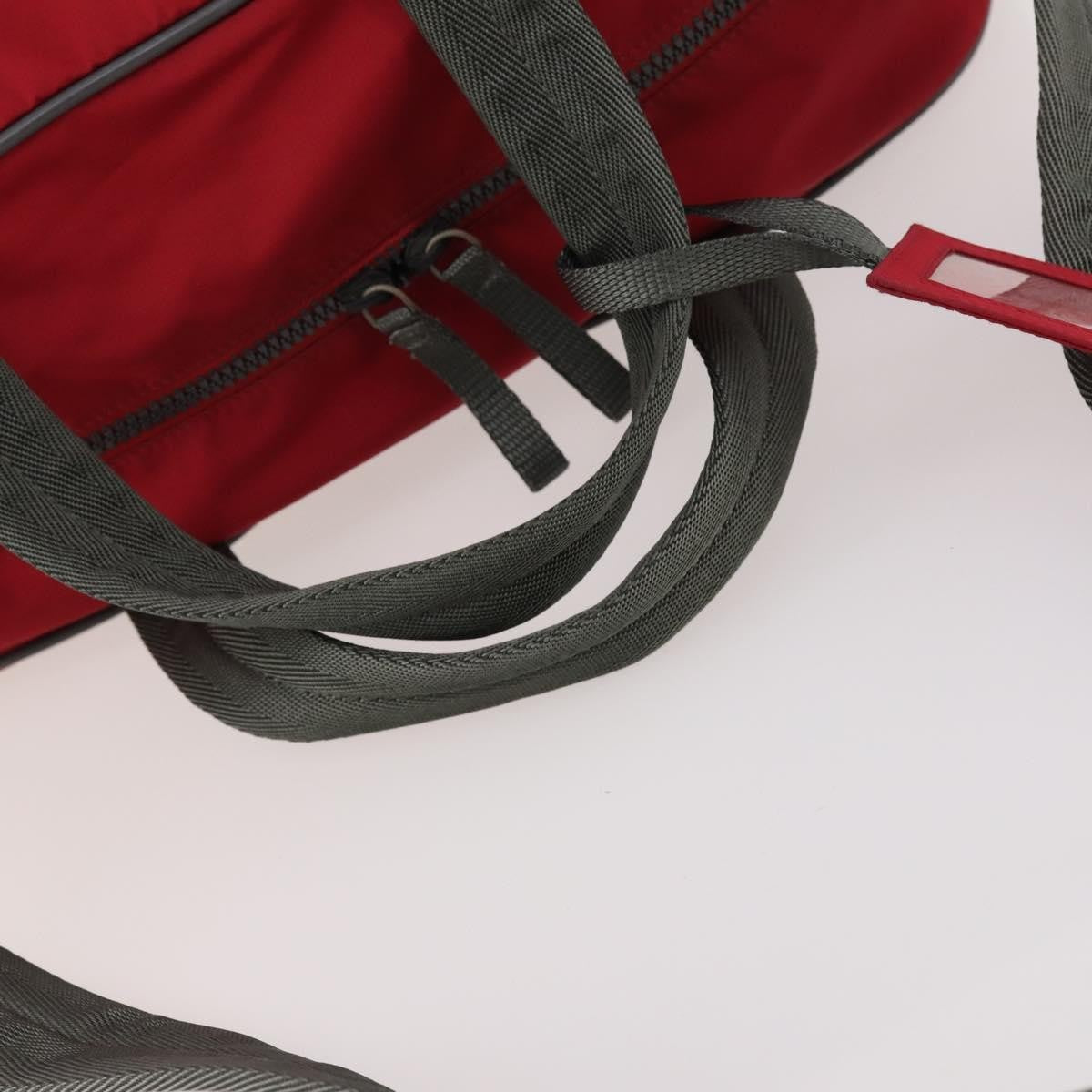 Prada Sport Line Boston Bag Nylon, Red, Nylon, Travel Bag
