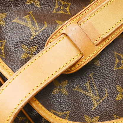 Louis Vuitton Saumur Handbag Monogram Canvas, Brown, Canvas, Shoulder Bag