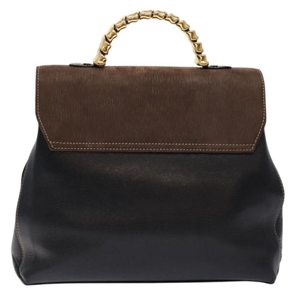Loewe Vintage Velazquez Top Handle Bag Leather, BROWN, LEATHER, Handbag