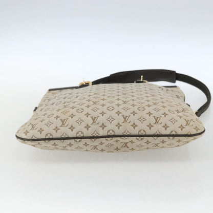 Louis Vuitton Francoise handbag Mini lin, KHAKI, CANVAS, Tote bag